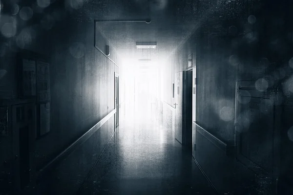 Dark corridor.