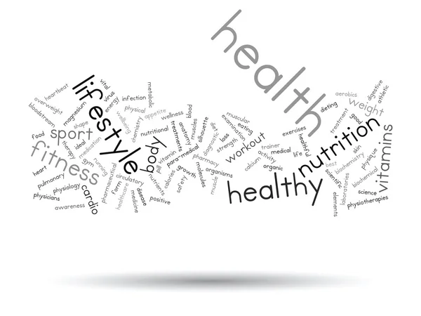 Health word cloud