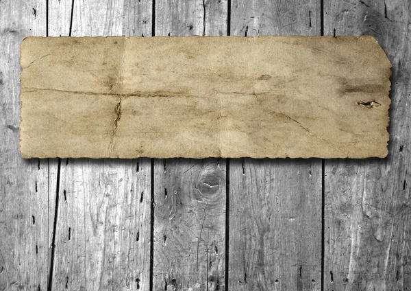 old grungy paper banner