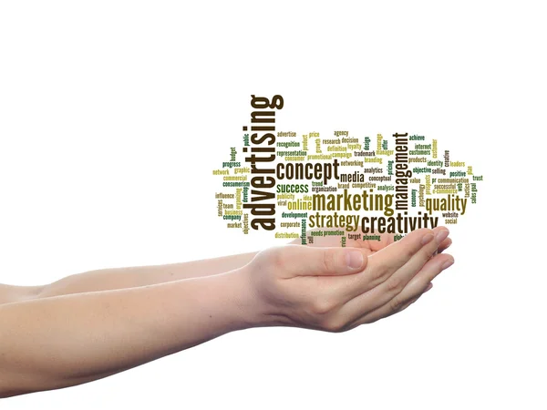 Business marketing or advertising word cloud