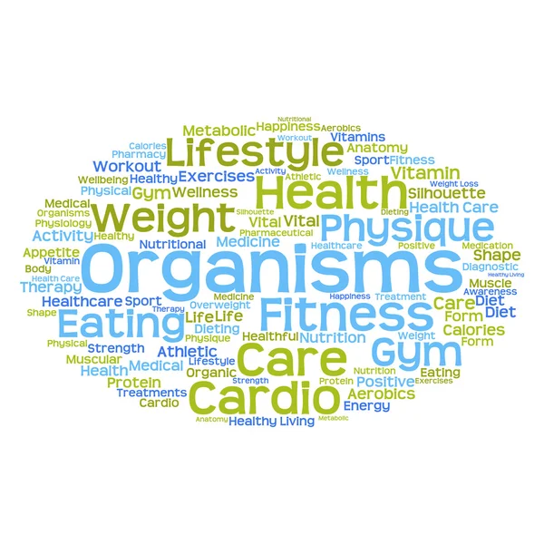 Health word cloud