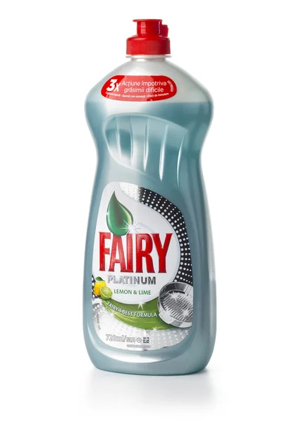 Bottle of Fairy Platinum Washing up Liquid