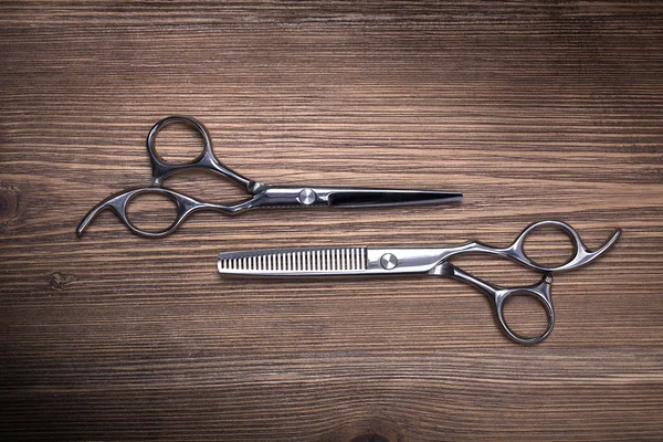 Hairdressing equipment  different scissors