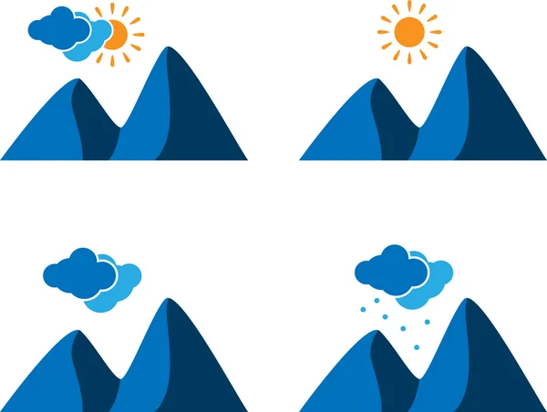 Set of weather icon