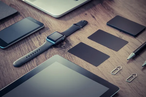 Template business for branding identity. Smart watch