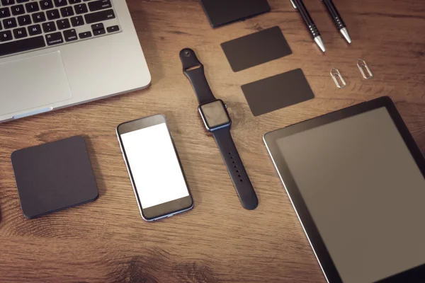 Template business for branding identity. Smart watch