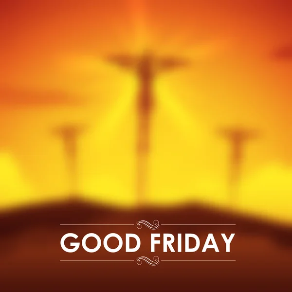 Jesus Christ crucifixion on Good Friday