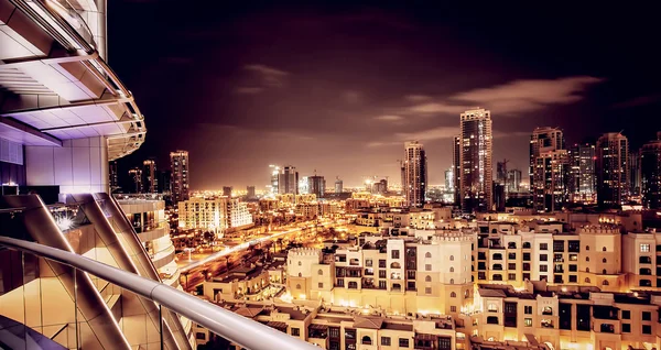 Beautiful night cityscape of Dubai