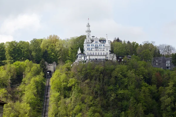 Gutsch castle in Lucerne