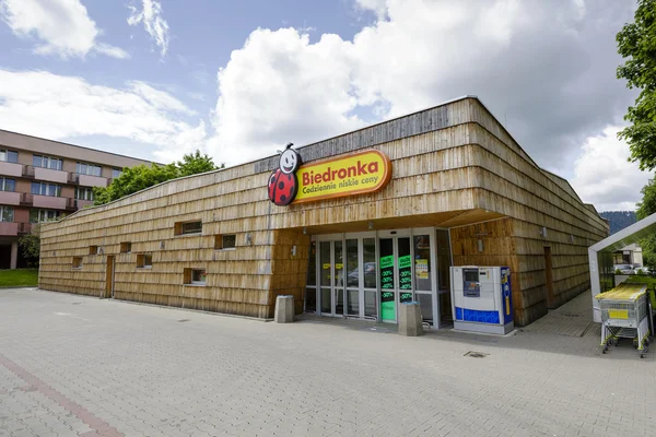 The building of retail store in Zakopane