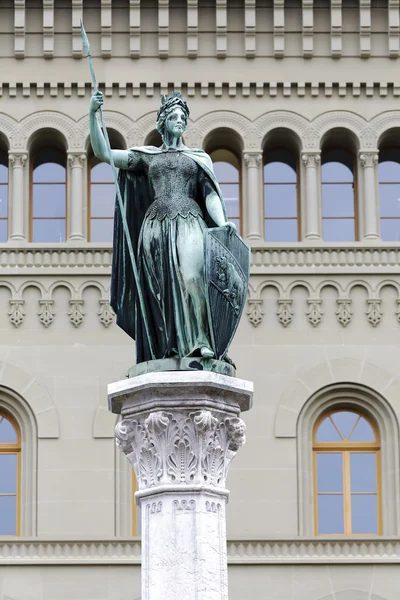 Female Statue of Berna in Bern, Switzerland