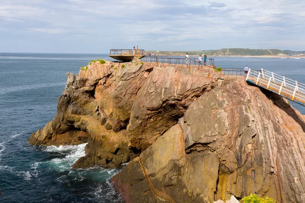 Coastal rocks and cliffs by the sea