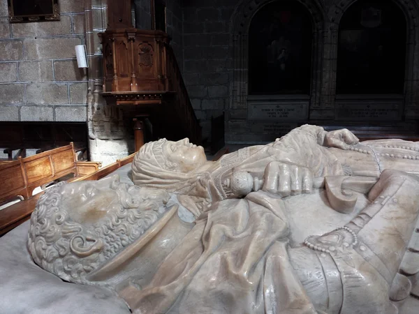 Impressive marble tomb of medieval kings