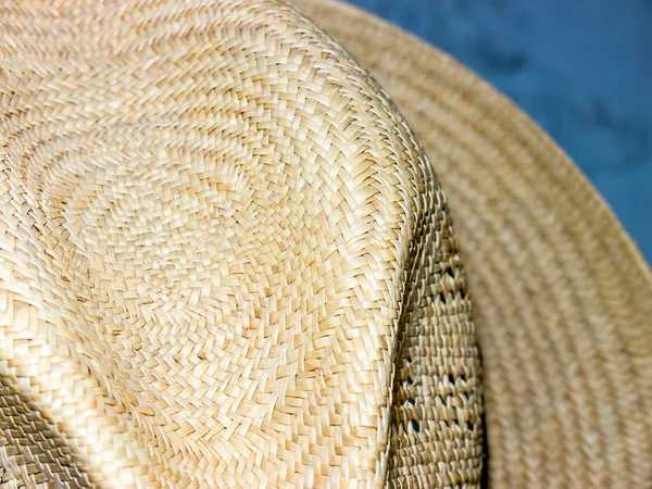 Straw hat.