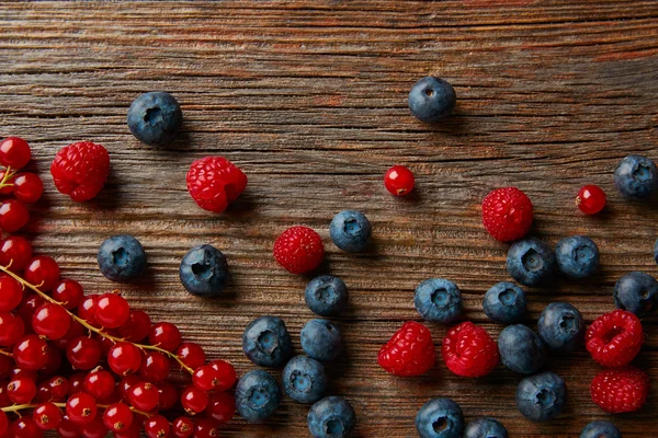 Berries mix blueberries currants raspberries