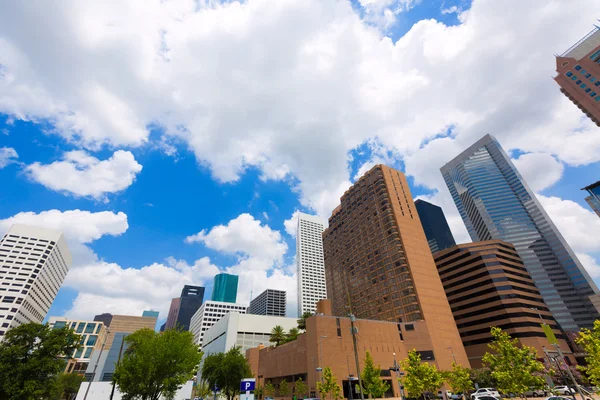 Houston skyline cityscape in Texas US