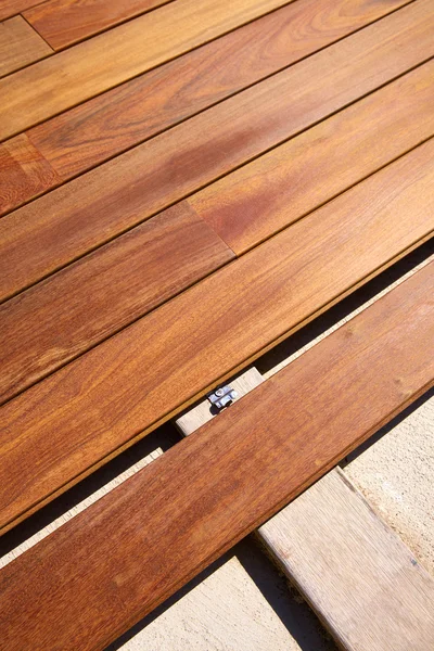 Ipe decking deck wood installation clips fasteners