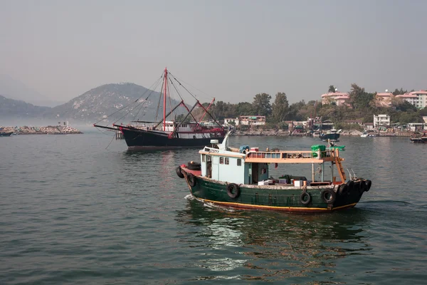 Fishing boats in China