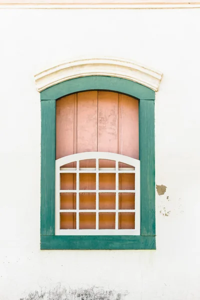 Colorful vintage window.