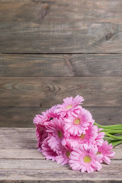 Rustic Background with Flowers