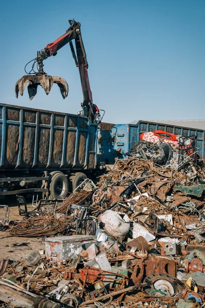 Scrap metal ready for recycling