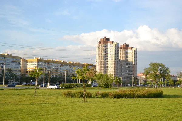 Park and residential suburb of St. Petersburg.