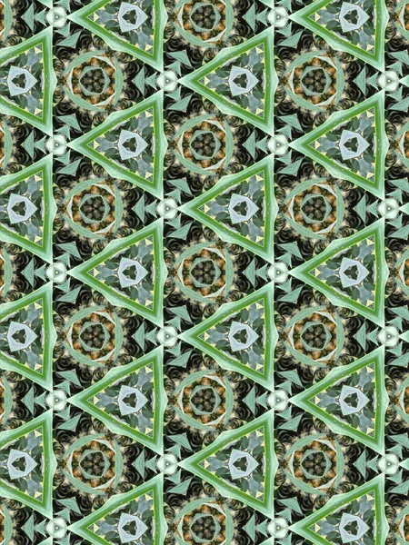 Kaleidoscope Pineapple Background