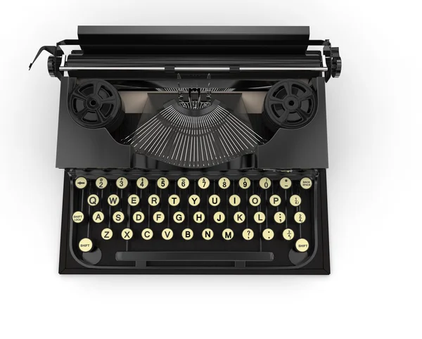 Old Black Typewriter