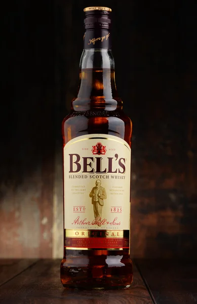Bottle of Bell\'s Scotch whisky