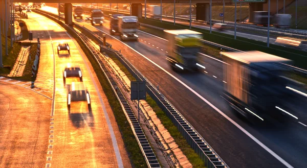 Four lane controlled-access highway in Poland