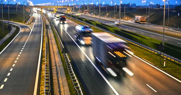 Four lane controlled-access highway in Poland