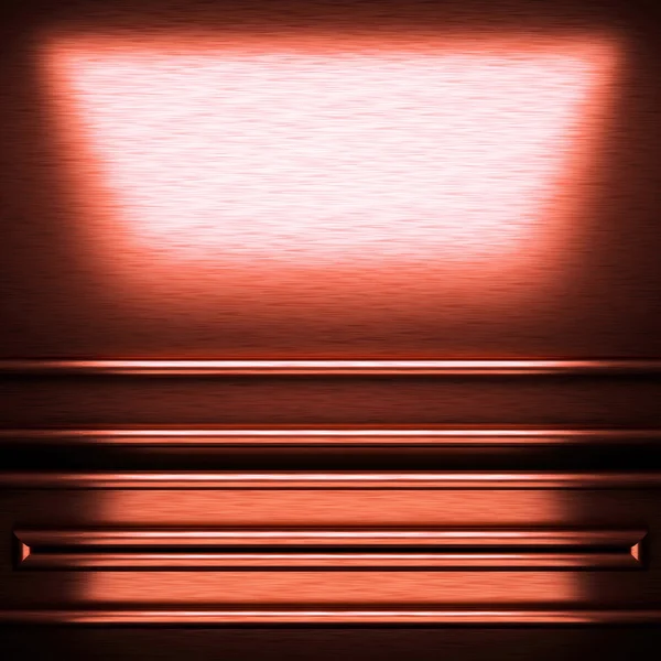 Red brushed metal background