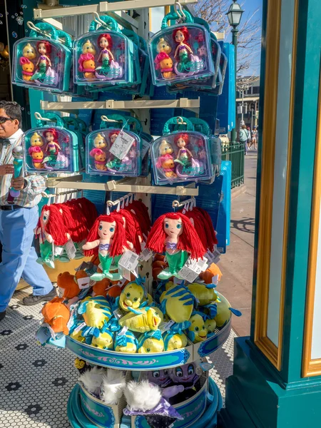 Gift shop at the Little Mermaid ride at Disney California Adventure Park