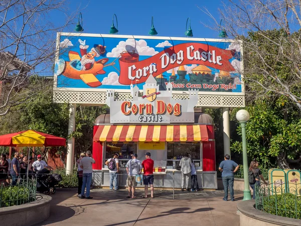 Corn Dog Castle at Paradise Pier in Disney California Adventure Park