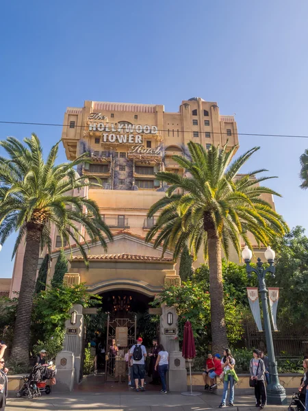 Twilight Zone: Hollywood Tower Hotel ride at Disney California Adventure Park