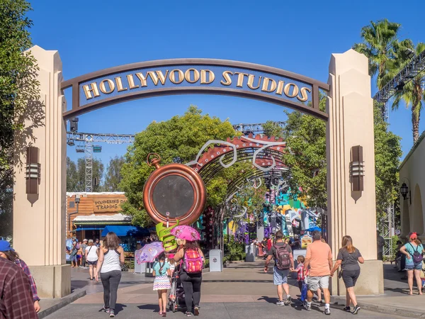 Entrance to Hollywood Studios at Disney California Adventure Park