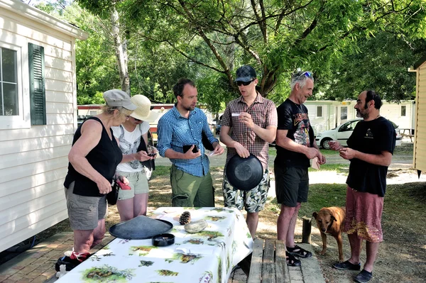 Treasure hunt organized in a French campsite