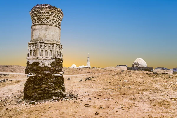 Old ruins in the desert in Mokka, Yemen