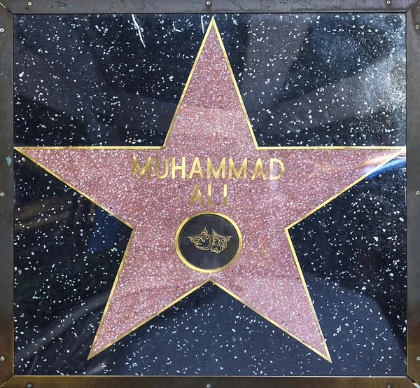 Muhammad Ali\'s star on Hollywood Walk of Fame