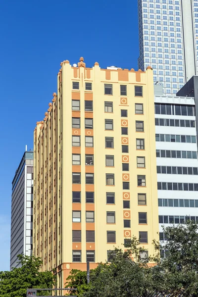 Historic skyscraper in downtown Miami historic district