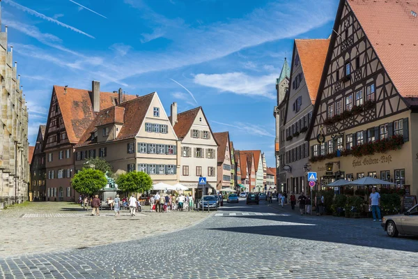 Medieval city Dinkelsbuehl in Germany