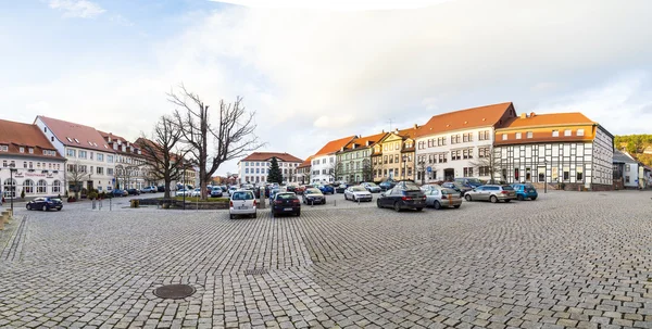 Market place in Bad Frankenhausen