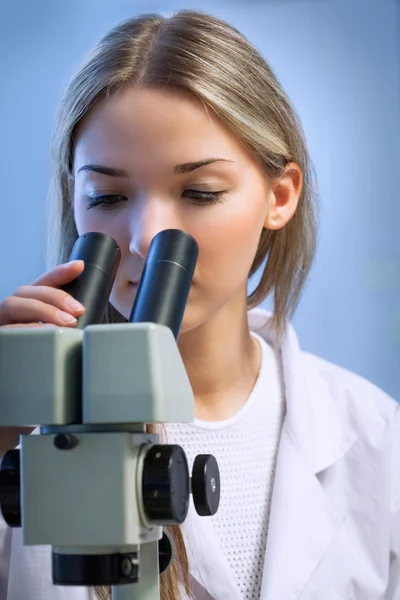 Scientist in chemical laboratory