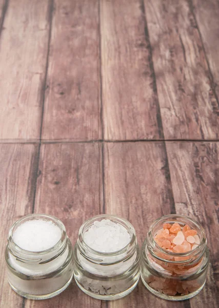 Table Salt, Sea Salt and Himalayan Salt