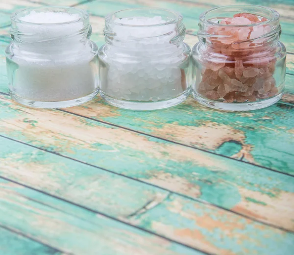 Table Salt, Sea Salt and Himalayan Salt