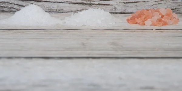 Table Salt, Sea Salt and Himalayan Salt