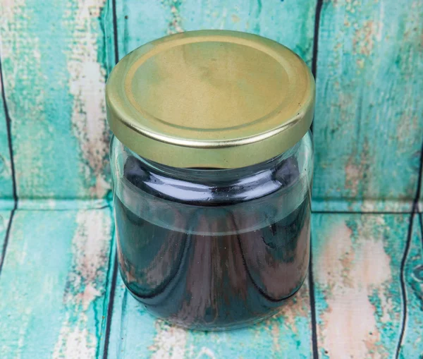 Balsamic Vinegar In Mason Jar