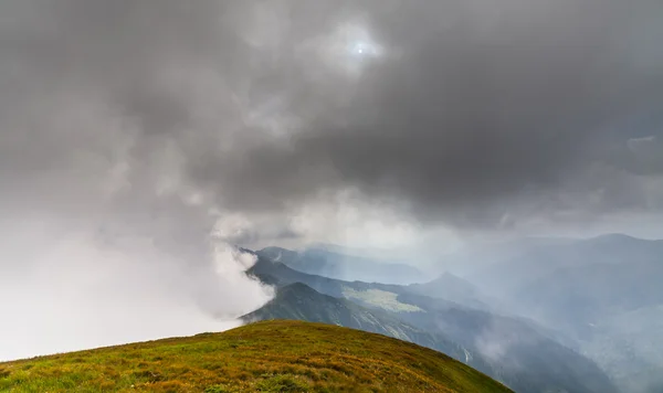 Stormy weather - mountains and clouds