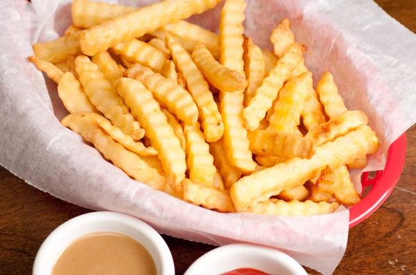 Fries and a side of gravy