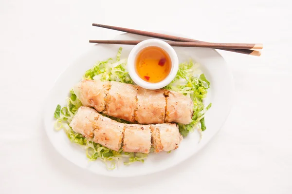 Crispy vietnamese sprill roll or egg roll
